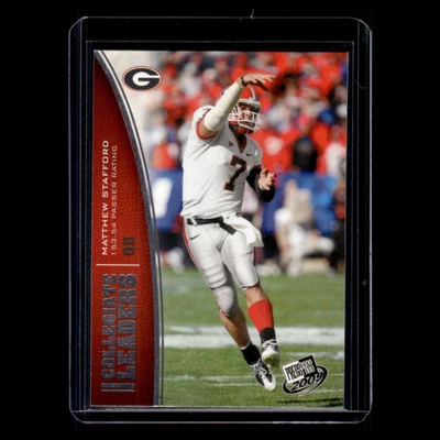 Футбольная карточка Мэтью Стаффорда No77 2009 Press Pass Georgia Bulldogs NFL почти как новая - Изображение 1 из 3