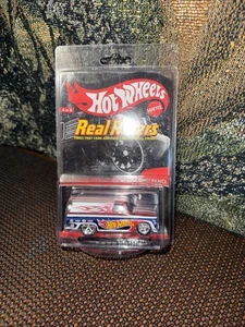 Hot Wheels RLC Real Riders '64 GMC Panel 0531/4000 White Red Blue Series 10 2011 - Picture 1 of 2