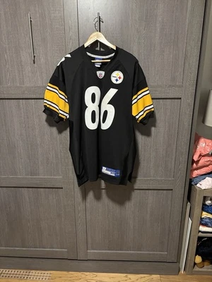Reebok Men's NFL Pittsburgh Steelers Hines Ward #86 Football Jersey Size 48 - Image 1 of 4