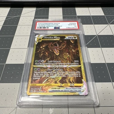 FA GIRATINA VSTAR PSA 10 2023 POKEMON SWSH CROWN ZENITH #GG69/GG70 SECRET RARE - Image 1 of 4
