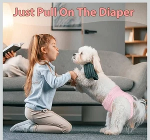 Pannolini monouso per cani taglia media femmina - Foto 1 di 4