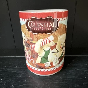 Celestial Conditions Natale Orsi Polari Tè Caffè 14oz Tazza Candy Cane Lane - Foto 1 di 8