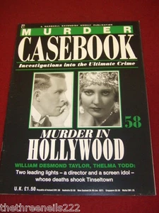 MURDER CASEBOOK #58 - Murder in Hollywood - Picture 1 of 1