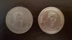 TARBELL SYSTEM INCORPORATED MAGIC TOKEN with Special Coin Sleeve overlay (Rare!) - Picture 1 of 3