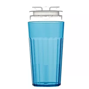 Reflo Smart Cup (Blue 1-Pack) Open Training Cup, Toddler Cup, No Suction 6oz - Picture 1 of 9
