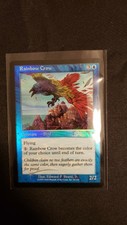 Rainbow Crow NM FOIL Unc INVASION Magic The Gathering MTG NM vintage FOIL 2000