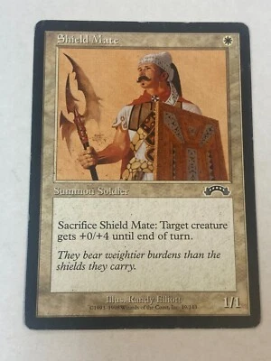 Shield Mate - Magic the Gathering MTG Exodus Single Card - Image 1 of 3