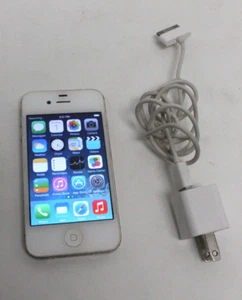 Apple iPhone 4 - 8 GB - White (Sprint) (Single SIM) - Picture 1 of 6