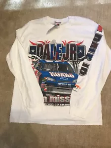 Dale Jr Long Sleeve Tee L - Picture 1 of 3
