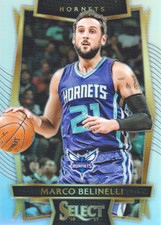 2016-17 Select Basketball Prizms Silver #76 Marco Belinelli