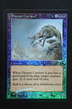 Magic The Gathering MTG DISEASE CARRIERS FOIL Urza's Destiny NM Near Mint
