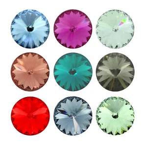 Superior PRIMERO  1122 Rivoli Runden Stein Foliert Kleber Fix * Farben & Größen - Bild 1 von 46