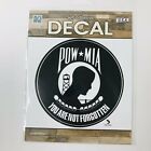 POW-MIA You Are Not Forgotten Self- Adhesive Decal 4.5x5 inches NEW SEALED