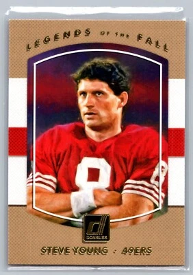 2017 PANINI LEGENDS OF THE FALL CARD # 3 Steve Young - San Francisco 49ers - Image 1 of 2