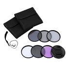 58mm +CPL+FLD+(ND2 ND4 ND8) Photography Filter Kit Set R7H1