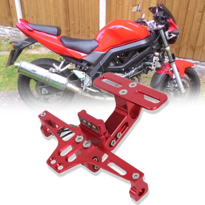 Soporte LED para guardabarros trasero ordenado para Suzuki SV650 250 600 1000 Foto 1 de 4