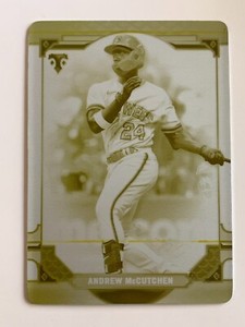 ANDREW McCUTCHEN 2022 TOPPS TRIPLE THREADS  TRUE 1/1