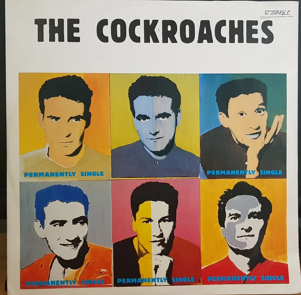 The Cockroaches (Wiggles) – Permanently Single -1988 12" single record excellent - Image 1 of 3