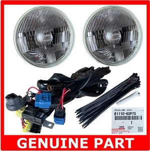 GENUINE Toyota LandCruiser 40 60 Series FJ40 BJ40 HJ47 Halogen Headlight Kit - Picture 1 of 3