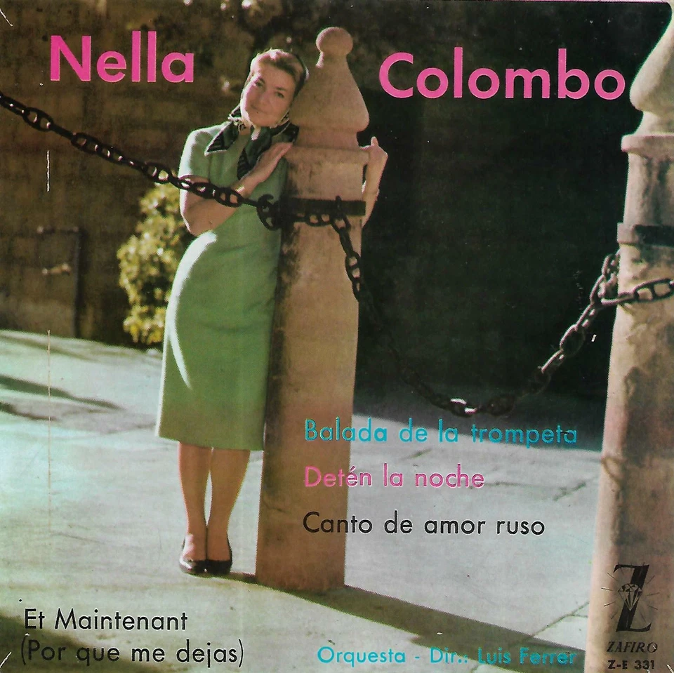 NELLA COLOMBO EP Spain 1962 Retiens la nuit ( JOHNNY HALLYDAY ) +3 In Spanish - Image 1 of 1