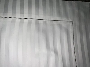 (#242) NUEVA ALMOHADA BOUDOIR NARANJA PRATESI ~ RAYAS RAYADAS ~ BLANCA ORG $215 - Imagen 1 de 6