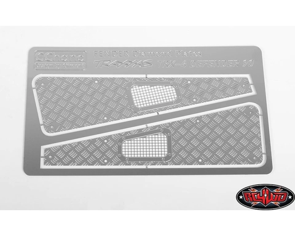 RC4WD Diamond Plate Fender Covers for Traxxas TRX-4 RC4VVVC0438 TRX-4,  - Bild 1 von 1