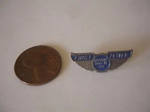RARE BAC BRANIFF AIRLINES ONE ELEVEN FIRST FLITER FLIGHT PIN STERLING BAC 111 - Picture 1 of 4