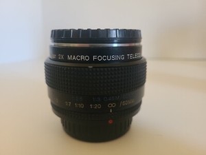 Vivitar 2X Macro Focusing Teleconverter with Pentax K Mount