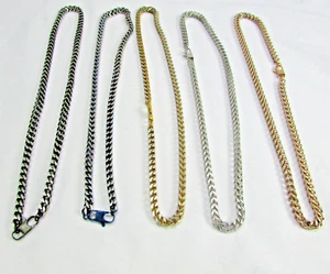 Invicta Jewelry Two-tone Stainless Steel 24" Franco Chain Necklace - Picture 1 of 11