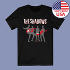 The Shadows Men's Black T-Shirt Size S to 3XL