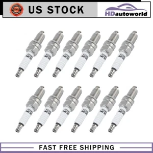For 1995-1998 Ferrari 456 GT 5.5L V12 12pc Iridium & Platinum Spark Plugs - Picture 1 of 6