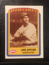 1990 Swell Baseball Greats - #18 - Luke Appling - Chicago White Sox