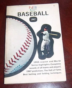 1967 NBC sports Baseball Mickey Mantle - Picture 1 of 2