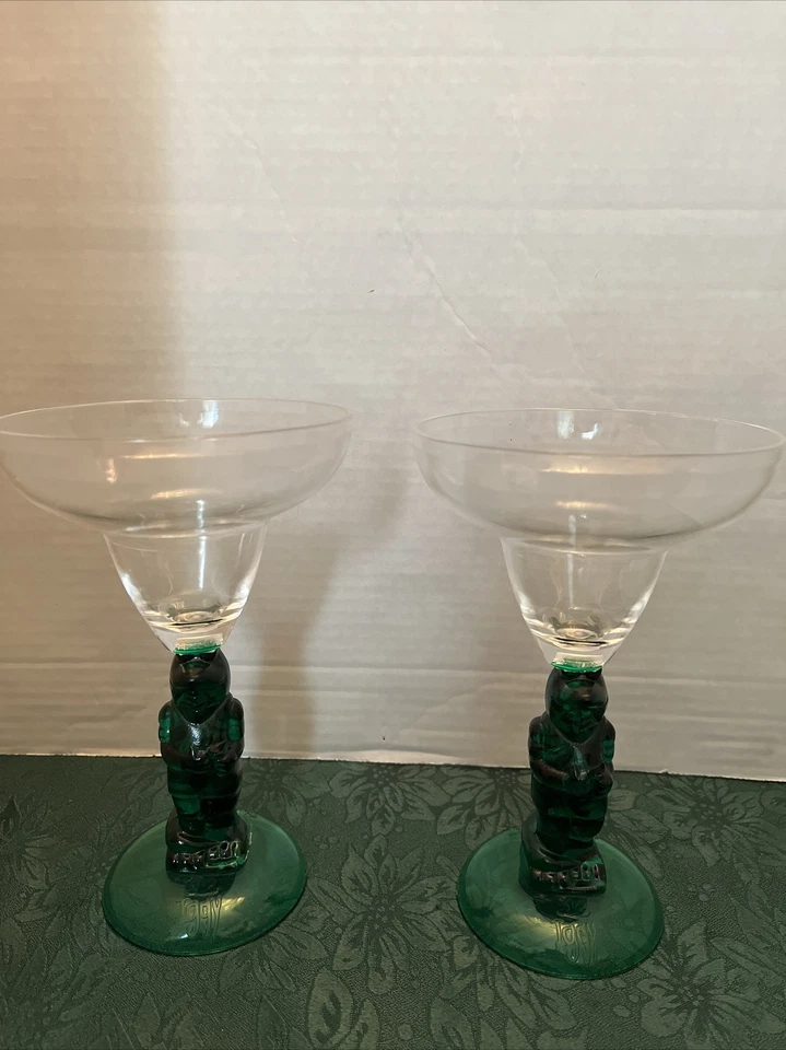 Набор из 2 Iggy Pop гребли крокодила Midori Маргарита пластиковые стаканы чашка коктейль - Изображение 1 из 4