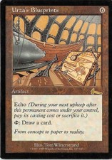 Urza's Blueprints x1 Magic the Gathering Urza's Legacy MTG NP 1 New