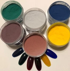 6 acrilicos universales para uñas exelente pigmentacion y manejabilidad - Bild 1 von 2