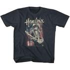Jimi Hendrix Psychedelic Electric SINGER Guitarist CONCERT YOUTH T-SHIRT G