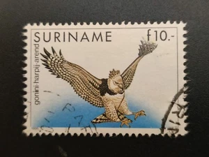 Surinam Sc 729 gebraucht 1985 10g Harpyie Adler  - Bild 1 von 3