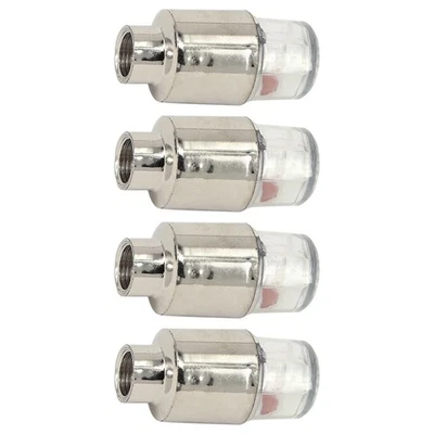 4Pcs LED Dragonfly Wheel Tyre Tire Air Valve Stem Cap Light Lamp For Car Bike - Image 1 of 4