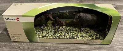 Schleich Paisaje Pack Mundo de la Naturaleza Granja Vida Set De 3 *Vacas* Foto 1 de 4