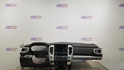 19 NISSAN TITAN PRO 4X DASH PANEL DASHBOARD ASSEMBLY BLACK - Image 1 of 4
