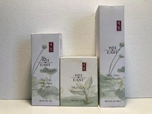 Wei East White China Lotus Set x3 Maschera Concentrata Complessa Tonificante Sigillata - Foto 1 di 5