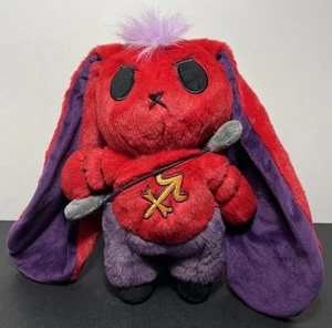 Mysterious Plushie Dreadfuls - Sagittarius Rabbit - Red & Purple Stuffed Animal - Picture 1 of 6