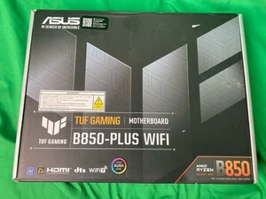 ASUS TUF GAMING B850-PLUS WIFI AM5 AMD ATX DDR5 Wi-Fi 7 Motherboard - Open Box - Bild 1 von 4