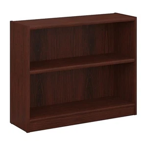 Bush Furniture Universal 2 Shelf Bookcase in Vogue Cherry - Picture 1 of 4