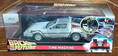 Jada Back to The Future: (2024) TIME MACHINE 1:24 Scale Die-Cast Vehicle #32911 - Image 1 of 4