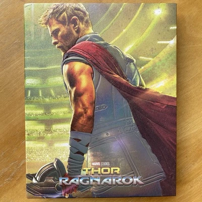 Thor: Ragnarok (4K UHD + BLU-RAY, 2017) Steelbook, Full Slip A1 WeET (Read desc) Foto 1 de 4