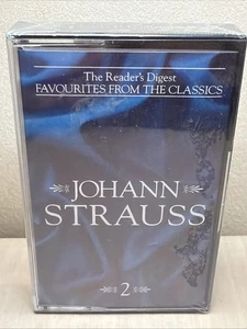 Favorites From The Classics Johann Strauss, Jr. Cassette 2 Brand New Sealed - Picture 1 of 4
