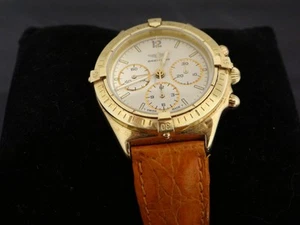 Breitling 750 Gold Chronograph Ref 80520 ca 36 mm Durchmesser - Bild 1 von 9