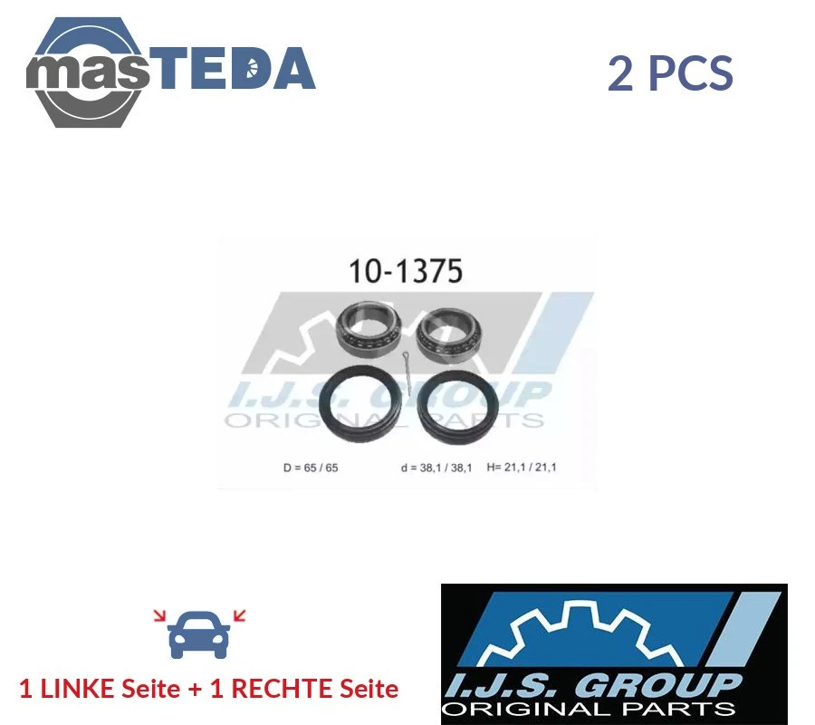 IJS GROUP Radlagersatz 10-1375 für MITSUBISHI HYUNDAI